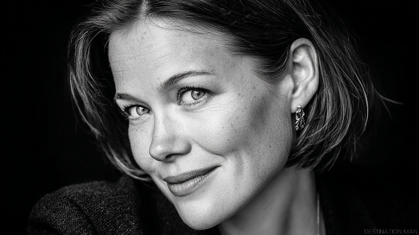 Authentic natural portrait conveying trust, realism, and emotional presence