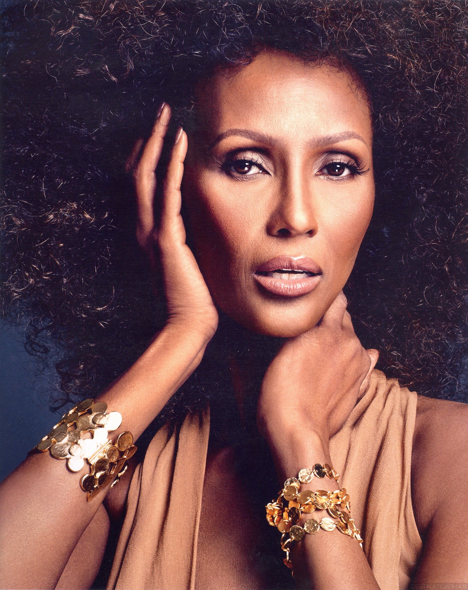 Iman at 70 showing radiant glowing skin and timeless beauty as result of decades of consistent skincare