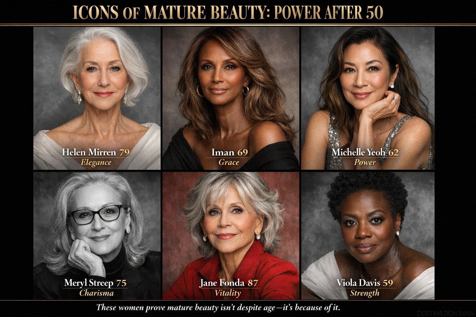 Why Mature Beauty Is More Attractive: The Psychology of Timeless Appeal ...